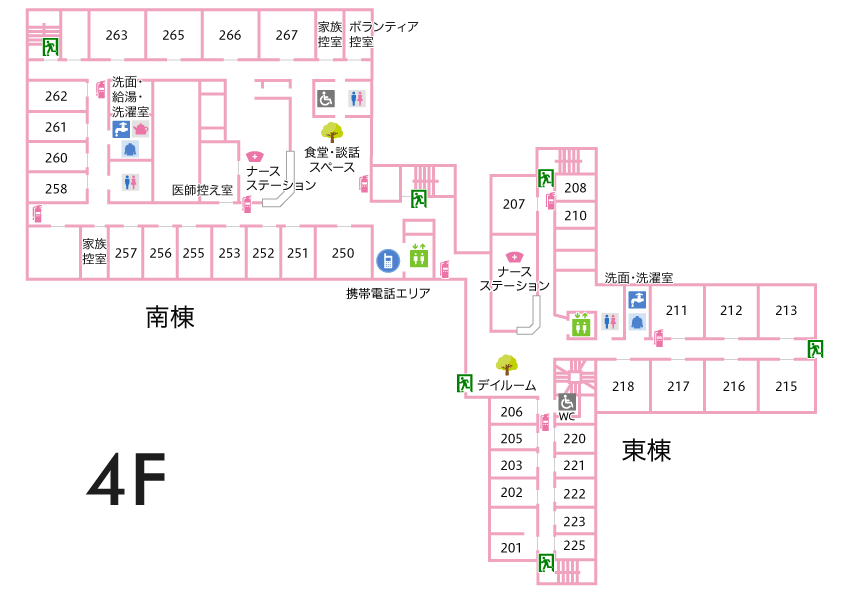 ４階 フロアー図